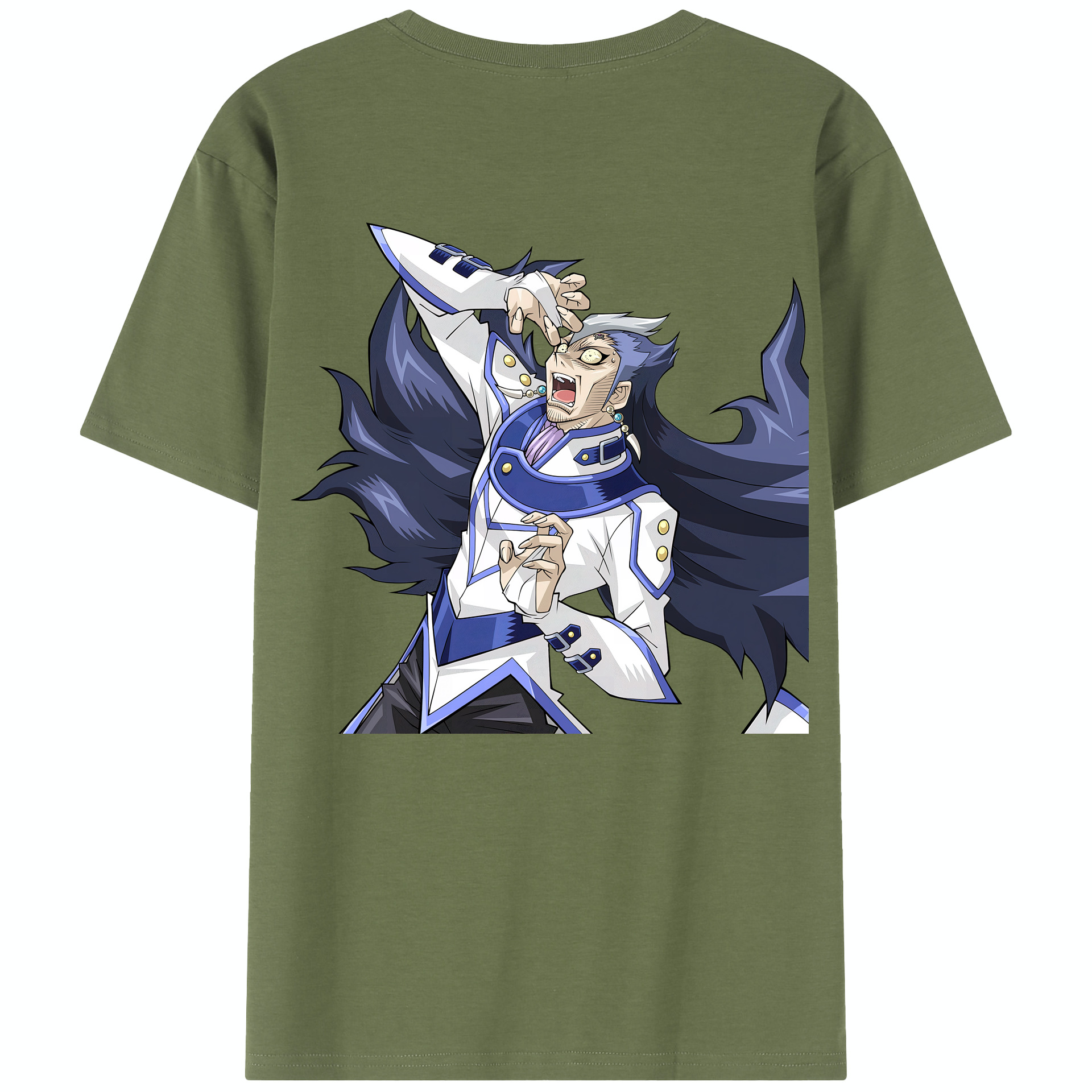 （画像用） 遊☆戯☆王 Yu-Gi-Oh! 綿100％半袖Tシャツ（背面プリント）